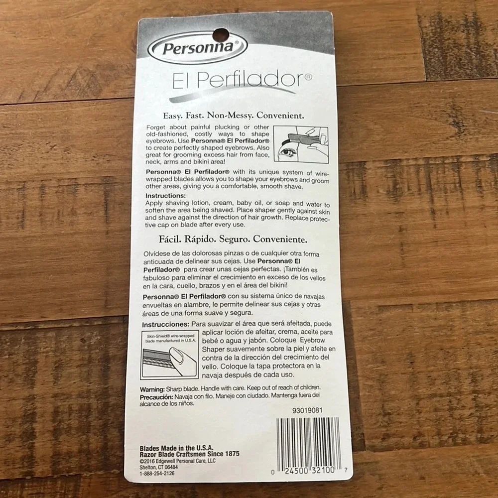 Personna El Perfilador Disposable Shapers for eyebrows and face NWT 12 total - Picture 2 of 2